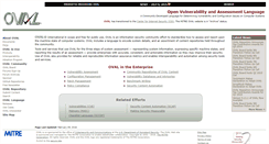 Desktop Screenshot of oval.mitre.org