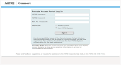 Desktop Screenshot of myremote.mitre.org