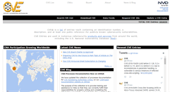 Desktop Screenshot of cve.mitre.org